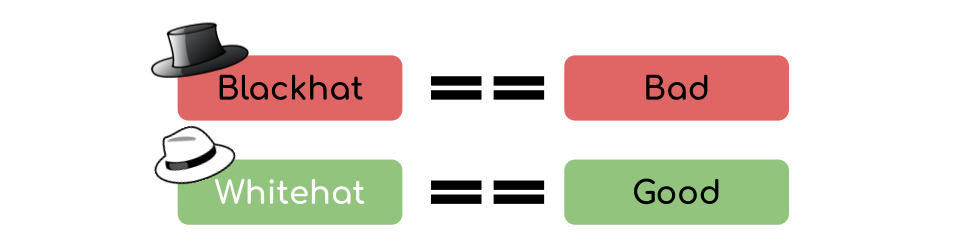 blackhat and whitehat